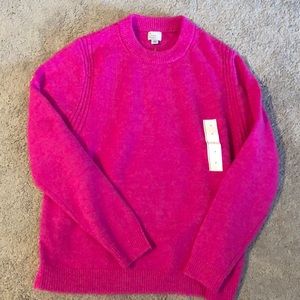 NWT Hot pink sweater size medium a new day target